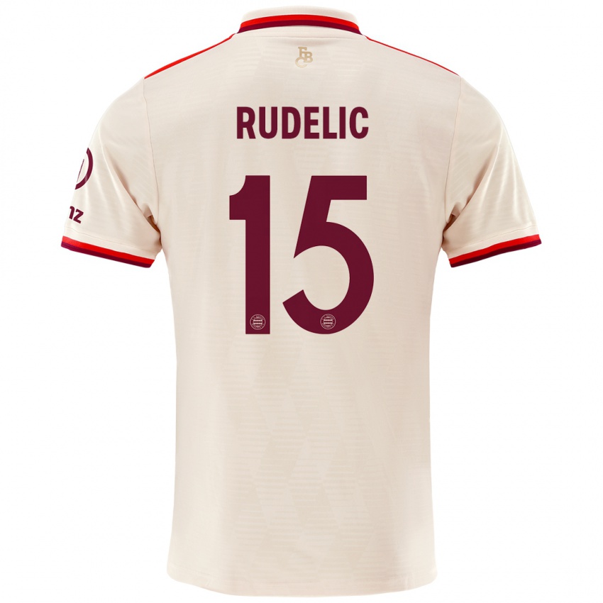 Dětské Ivana Rudelic #15 Prádlo Třetí Hráčské Dresy 2024/25 Dres