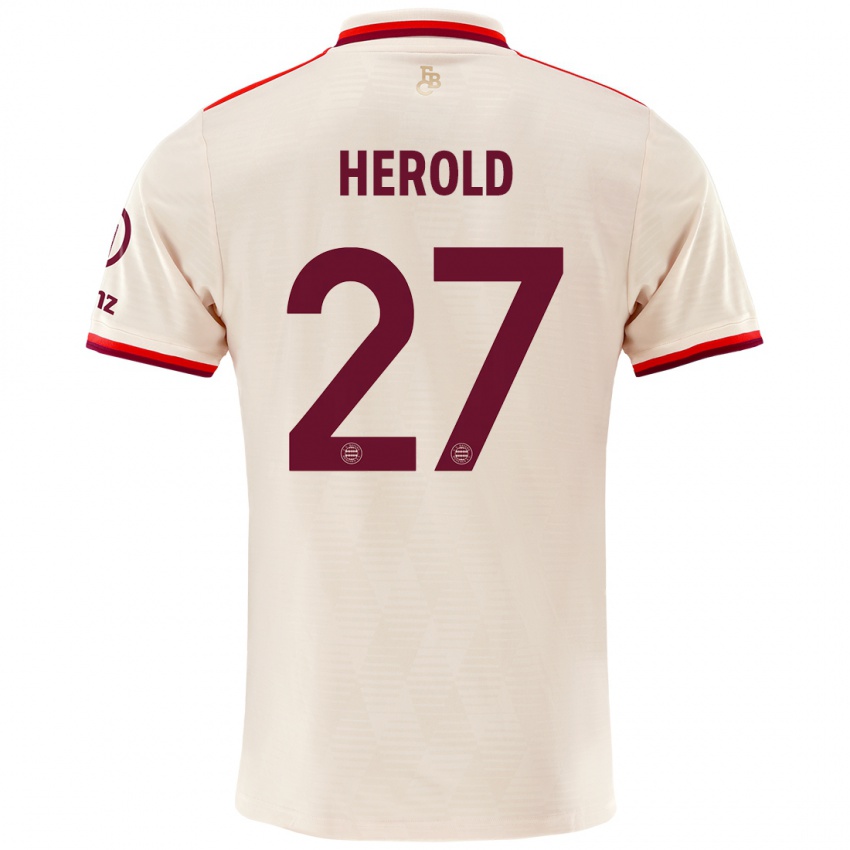 Dětské David Herold #27 Prádlo Třetí Hráčské Dresy 2024/25 Dres