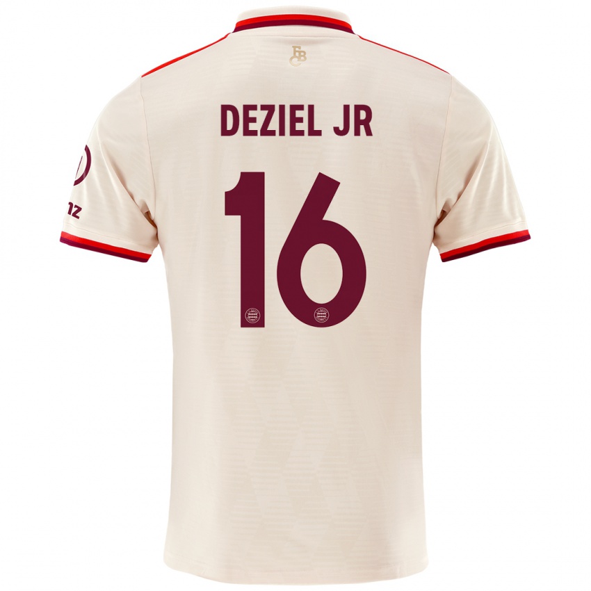 Dětské Robert Deziel Jr #16 Prádlo Třetí Hráčské Dresy 2024/25 Dres