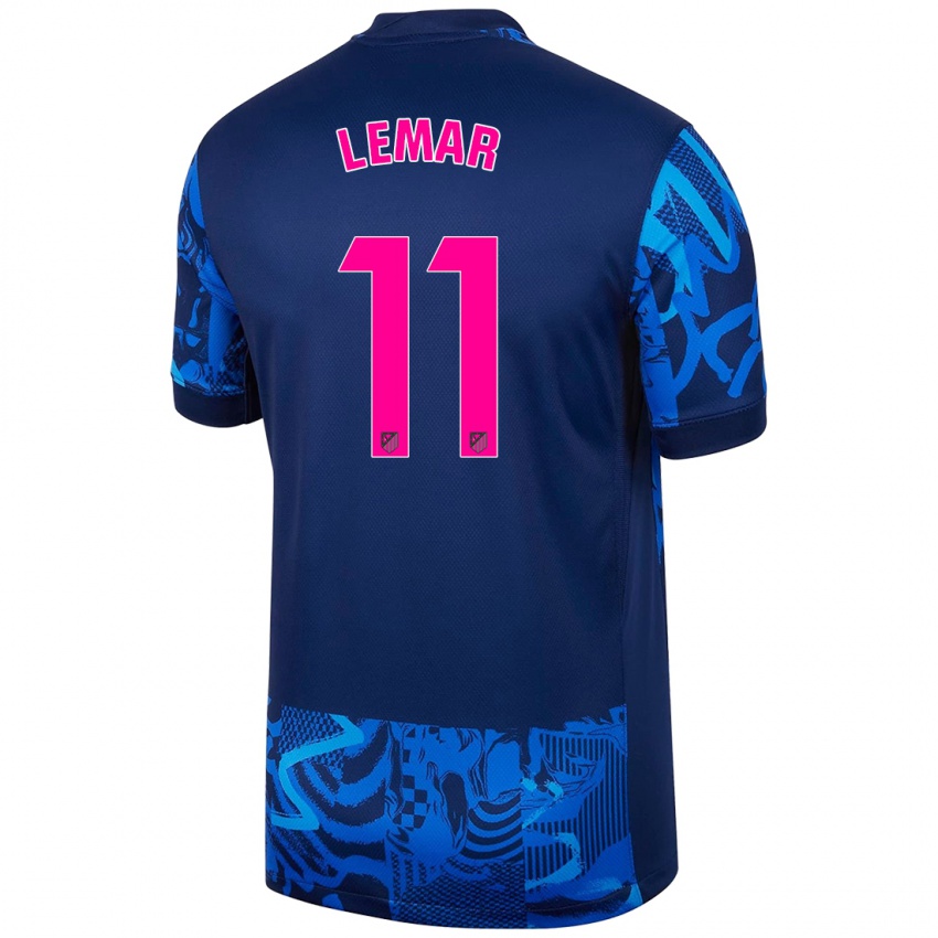 Dětské Thomas Lemar #11 Královská Modrá Třetí Hráčské Dresy 2024/25 Dres