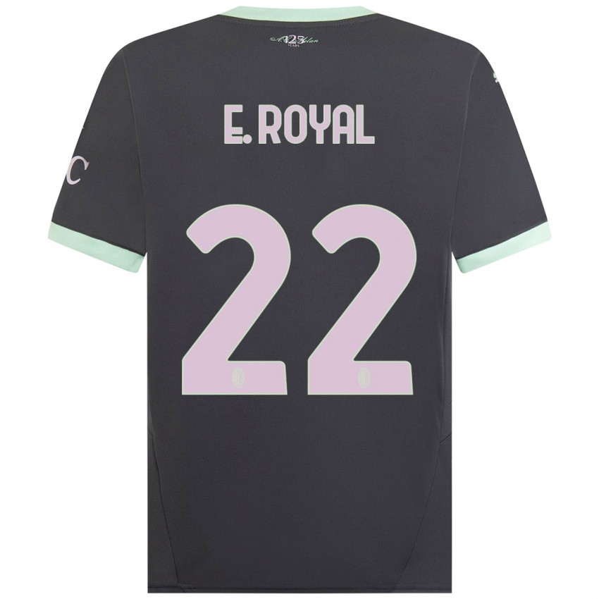 Dětské Emerson Royal #22 Šedá Třetí Hráčské Dresy 2024/25 Dres