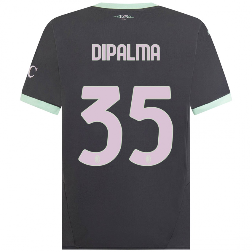 Dětské Matteo Dipalma #35 Šedá Třetí Hráčské Dresy 2024/25 Dres