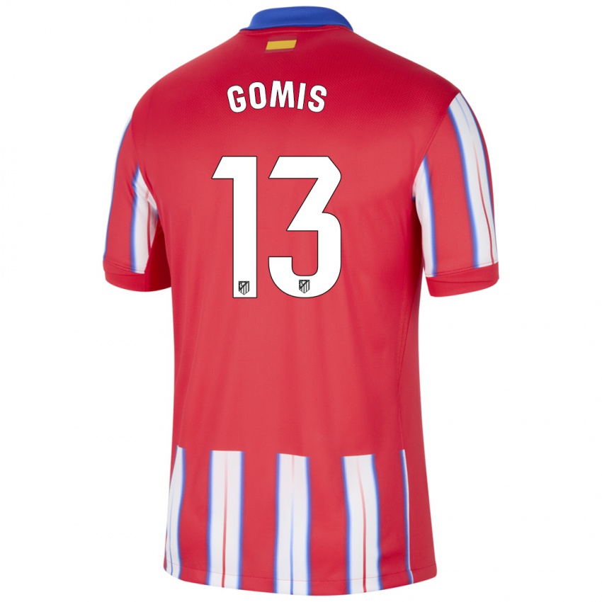 Pánské Antonio Gomis #13 Červená Bílá Modrá Domů Hráčské Dresy 2024/25 Dres