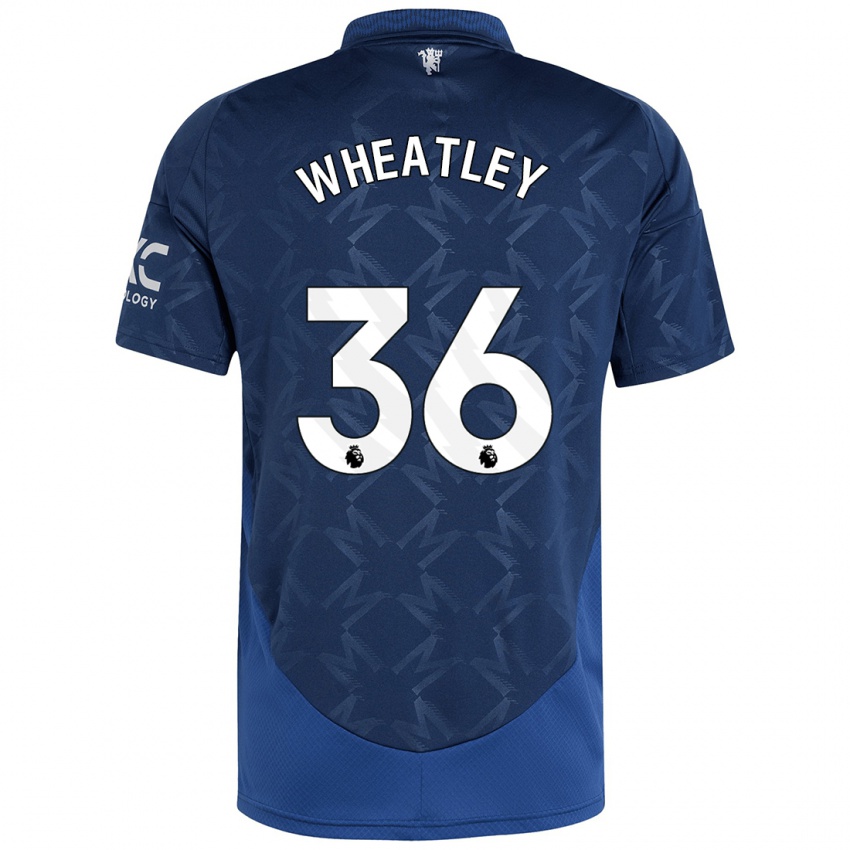 Pánské Ethan Wheatley #36 Indigo Daleko Hráčské Dresy 2024/25 Dres