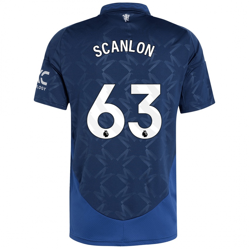 Pánské James Scanlon #63 Indigo Daleko Hráčské Dresy 2024/25 Dres