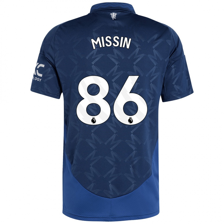 Pánské Ashton Missin #86 Indigo Daleko Hráčské Dresy 2024/25 Dres