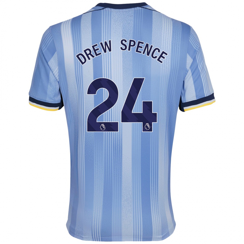 Pánské Drew Spence #24 Světle Modrá Daleko Hráčské Dresy 2024/25 Dres