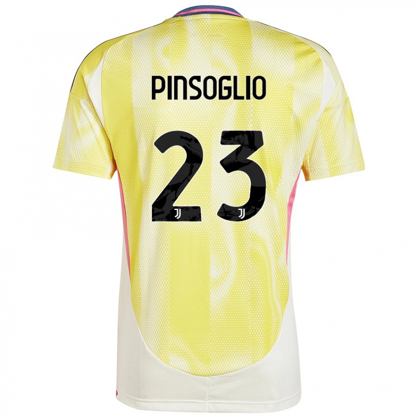 Pánské Carlo Pinsoglio #23 Solární Žlutá Daleko Hráčské Dresy 2024/25 Dres