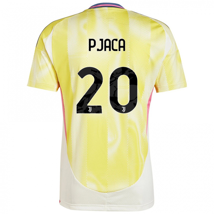 Pánské Marko Pjaca #20 Solární Žlutá Daleko Hráčské Dresy 2024/25 Dres