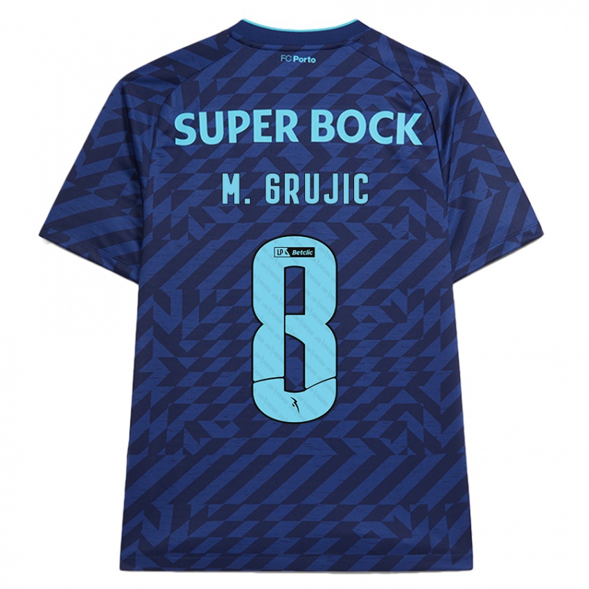 Pánské Marko Grujic #8 Námořnická Modř Třetí Hráčské Dresy 2024/25 Dres