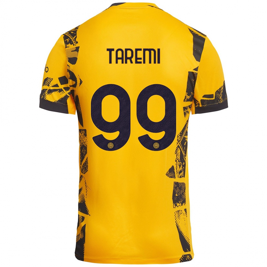 Pánské Mehdi Taremi #99 Zlatá Černá Třetí Hráčské Dresy 2024/25 Dres