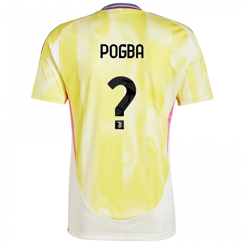 Dámské Paul Pogba #0 Solární Žlutá Daleko Hráčské Dresy 2024/25 Dres