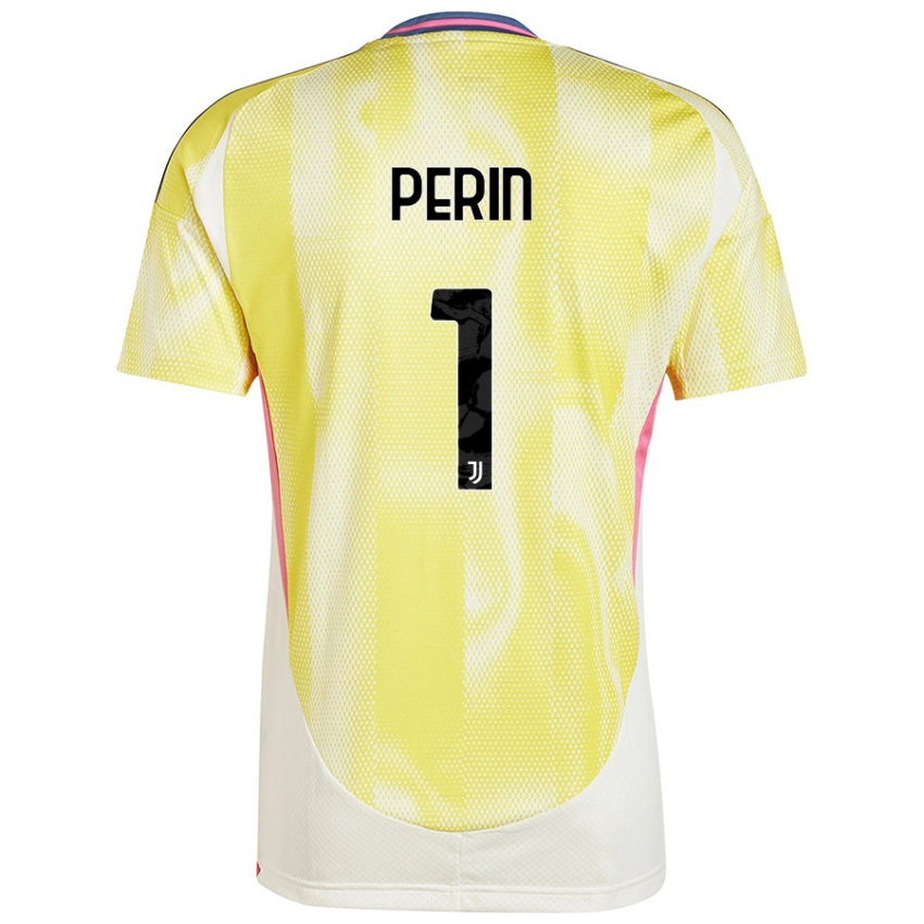 Dámské Mattia Perin #1 Solární Žlutá Daleko Hráčské Dresy 2024/25 Dres