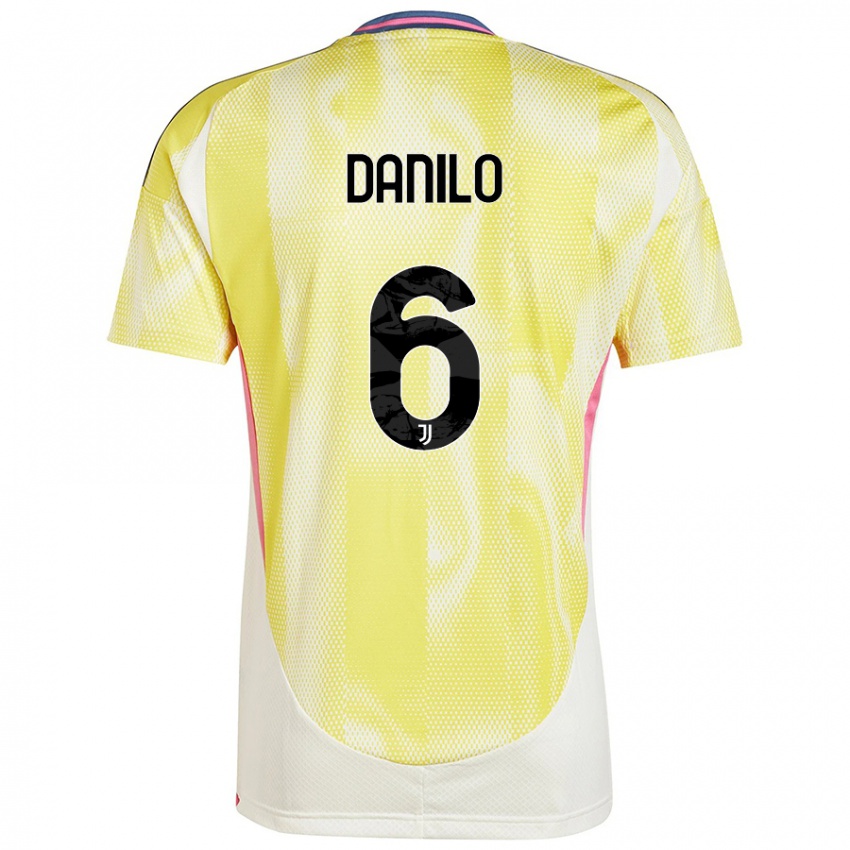 Dámské Danilo #6 Solární Žlutá Daleko Hráčské Dresy 2024/25 Dres