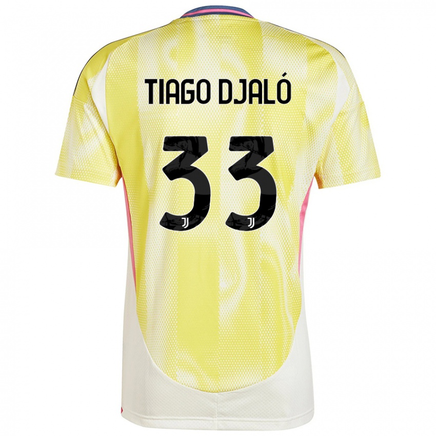 Dámské Tiago Djalo #33 Solární Žlutá Daleko Hráčské Dresy 2024/25 Dres