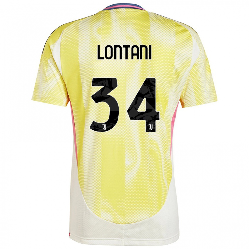 Dámské Matteo Lontani #34 Solární Žlutá Daleko Hráčské Dresy 2024/25 Dres