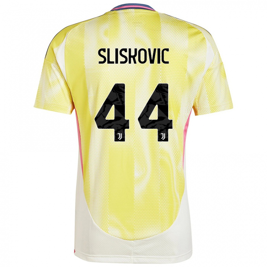 Dámské Gloria Slišković #44 Solární Žlutá Daleko Hráčské Dresy 2024/25 Dres