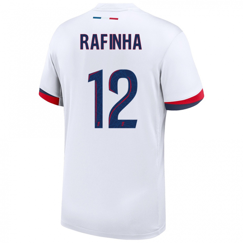 Dámské Rafinha #12 Bílá Modrá Červená Daleko Hráčské Dresy 2024/25 Dres