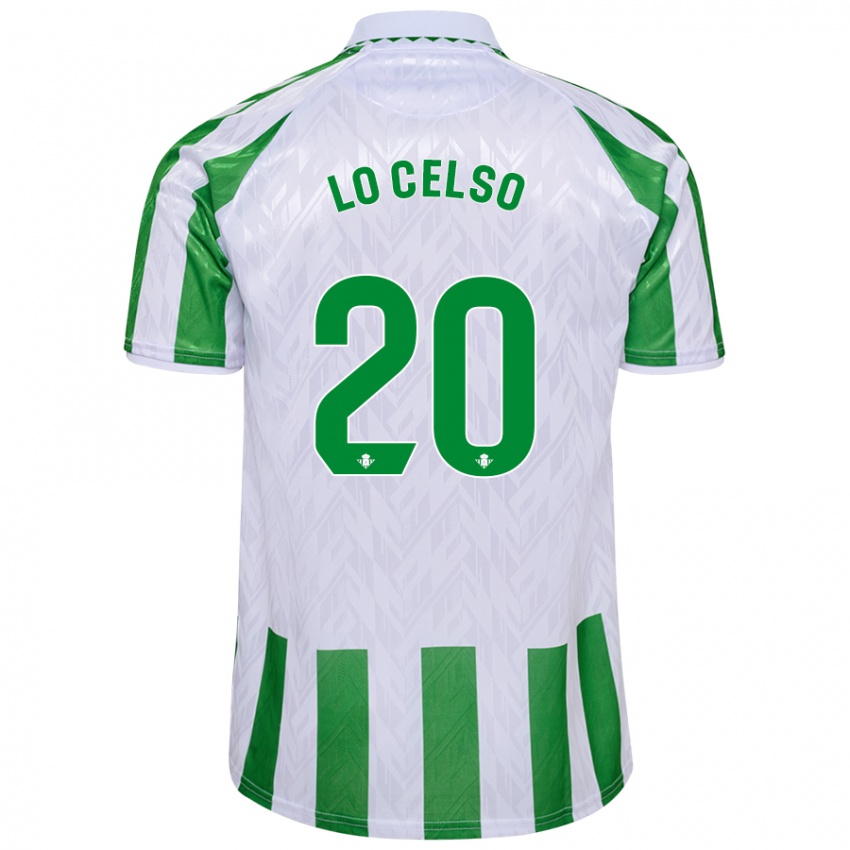 Dětské Giovani Lo Celso #20 Bílá Modrá Domů Hráčské Dresy 2024/25 Dres