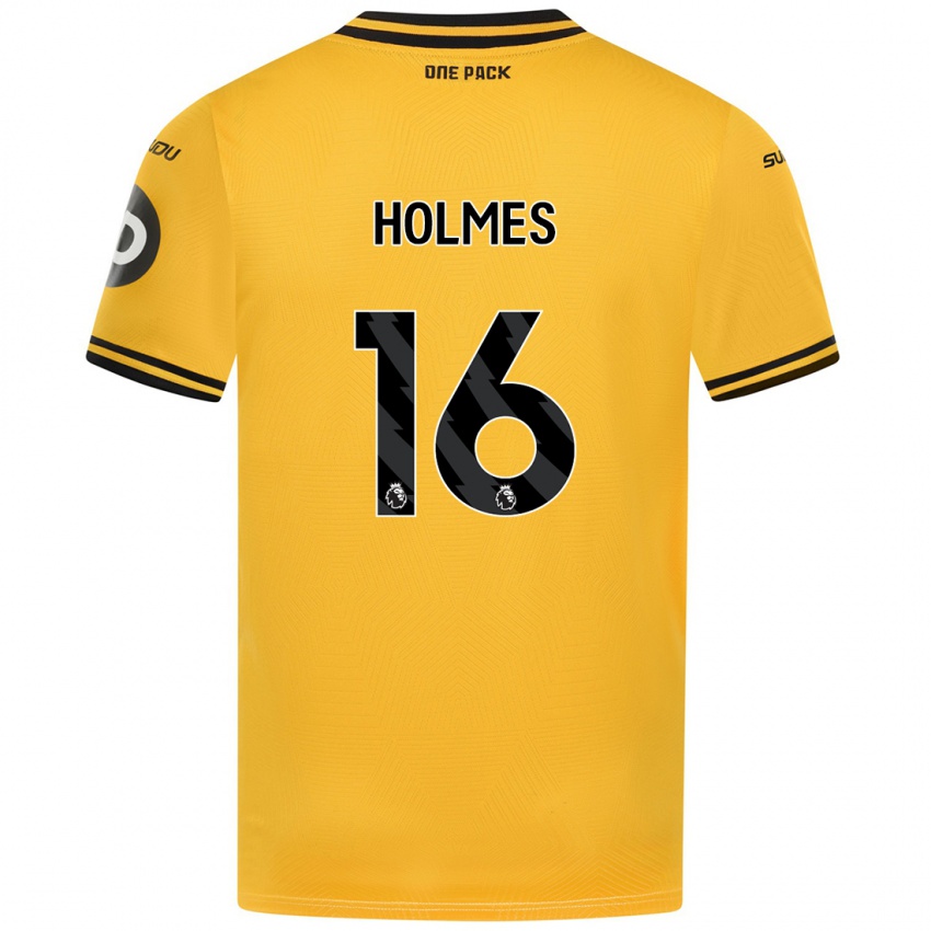 Dětské Summer Holmes #16 Žluť Domů Hráčské Dresy 2024/25 Dres