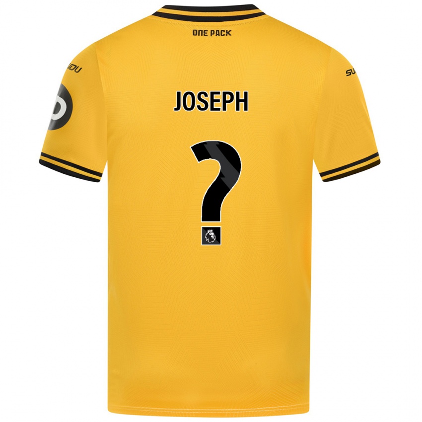 Dětské Joseph Joseph #0 Žluť Domů Hráčské Dresy 2024/25 Dres