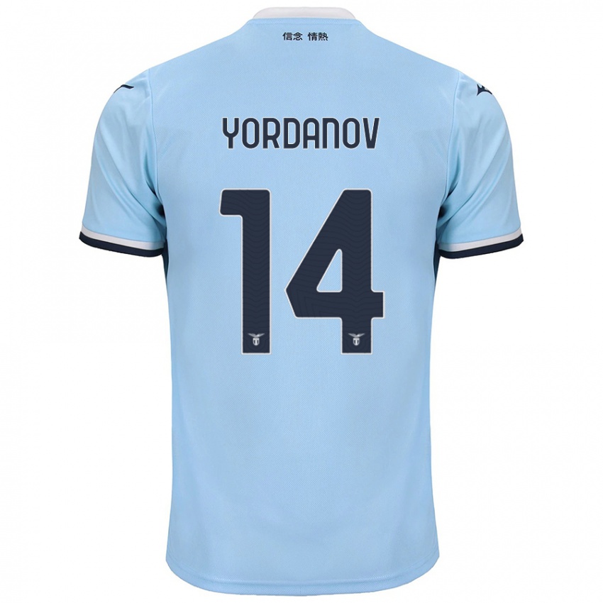 Dětské Damyan Yordanov #14 Modrý Domů Hráčské Dresy 2024/25 Dres