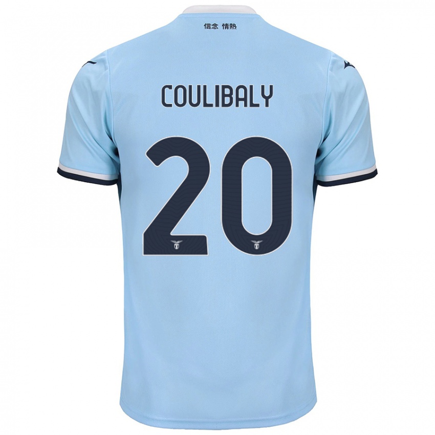 Dětské Larsson Coulibaly #20 Modrý Domů Hráčské Dresy 2024/25 Dres