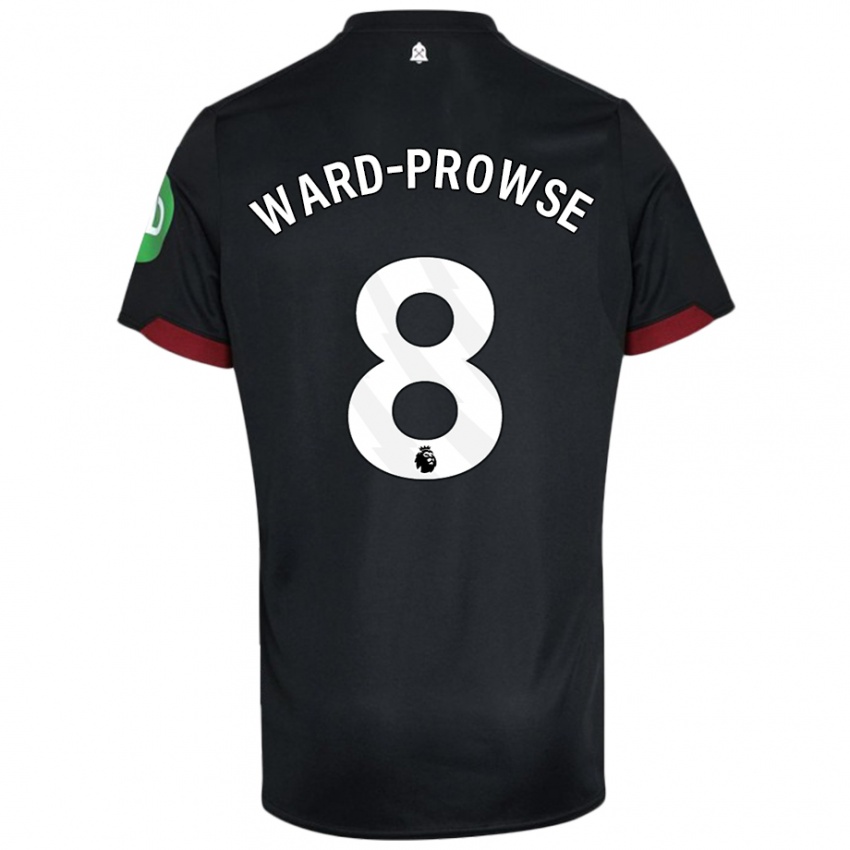 Dětské James Ward-Prowse #8 Černá Bílá Daleko Hráčské Dresy 2024/25 Dres