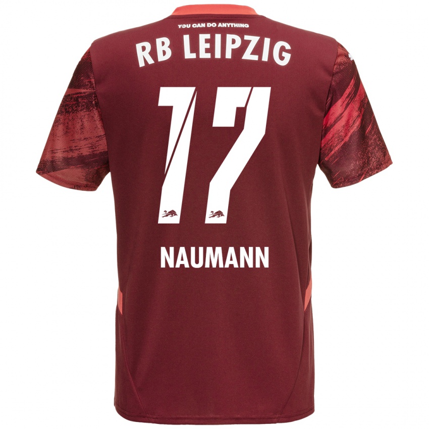 Dětské Carlos Naumann #17 Burgundské Daleko Hráčské Dresy 2024/25 Dres