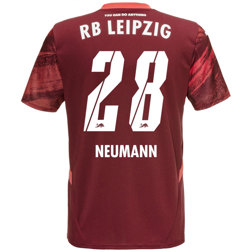 Dětské Cenny Neumann #28 Burgundské Daleko Hráčské Dresy 2024/25 Dres