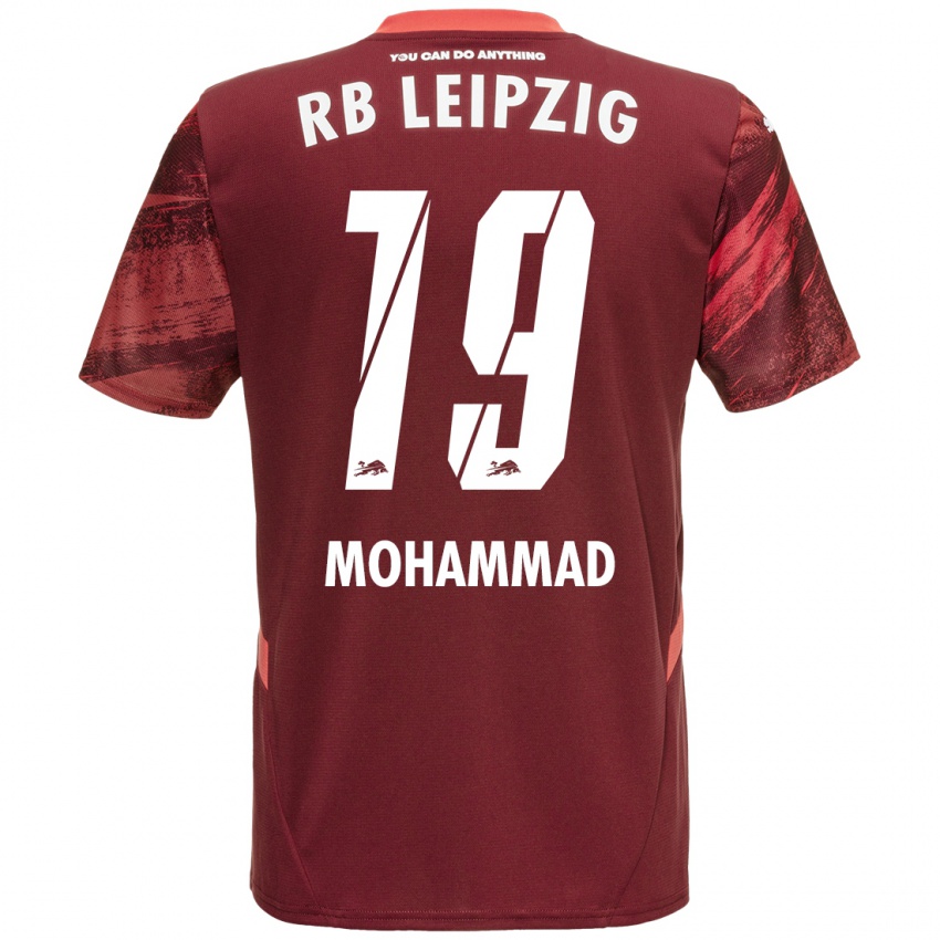 Dětské Sammy Mohammad #19 Burgundské Daleko Hráčské Dresy 2024/25 Dres