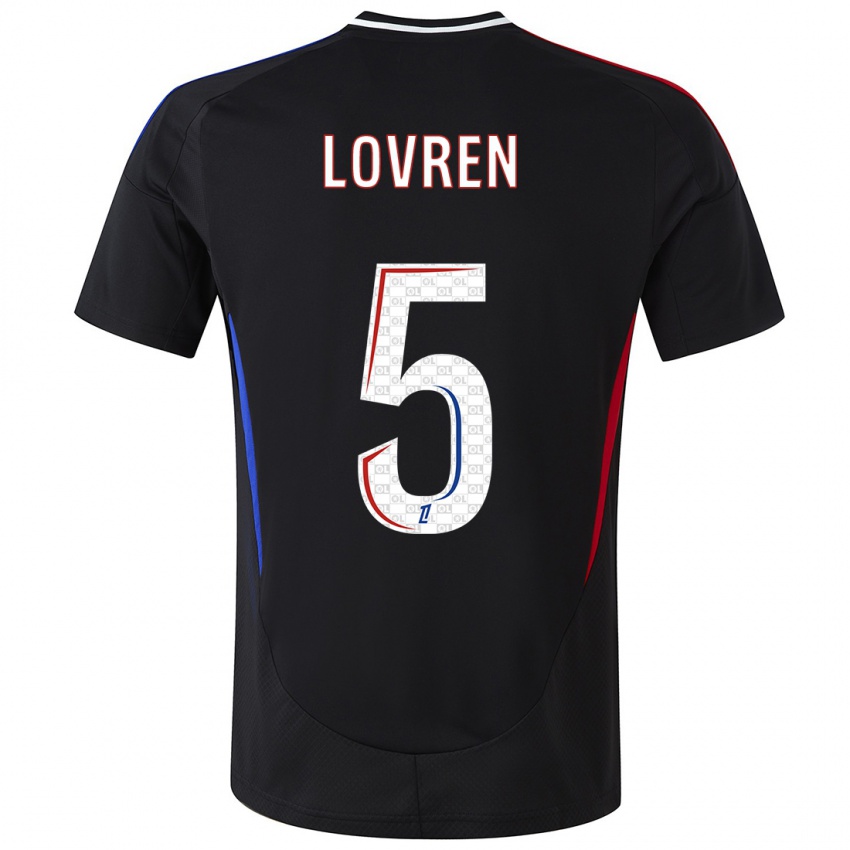 Dětské Dejan Lovren #5 Černý Daleko Hráčské Dresy 2024/25 Dres