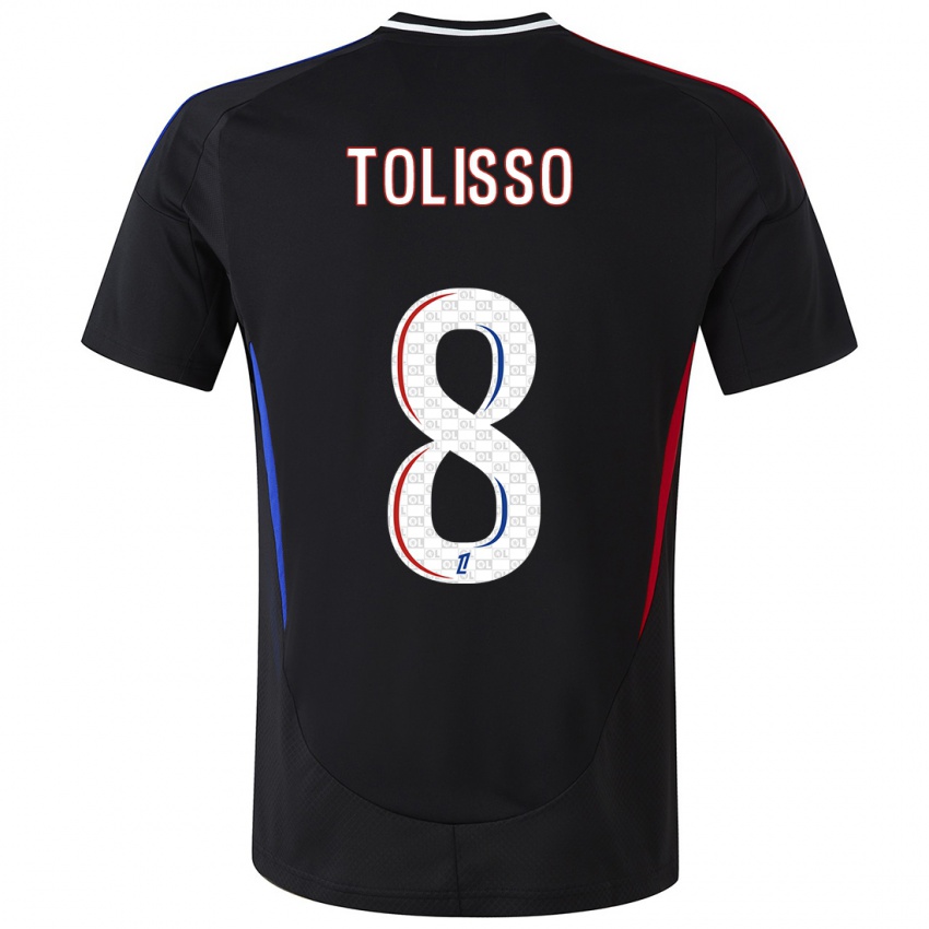 Dětské Corentin Tolisso #8 Černý Daleko Hráčské Dresy 2024/25 Dres