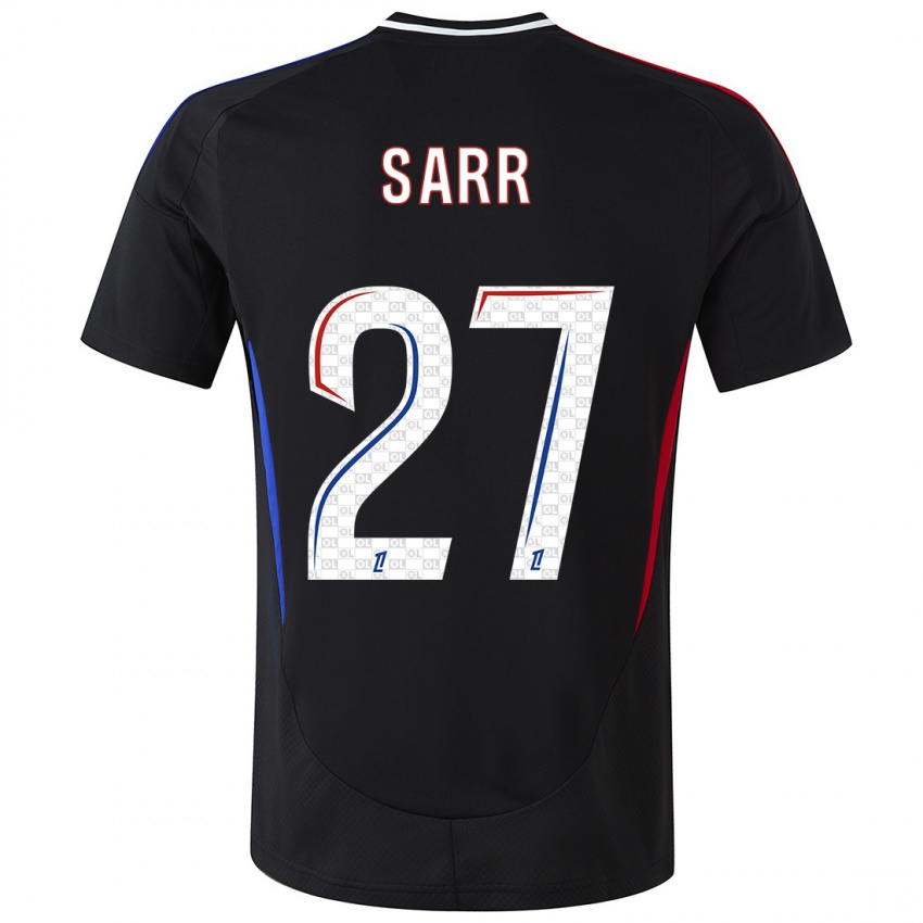 Dětské Amin Sarr #27 Černý Daleko Hráčské Dresy 2024/25 Dres