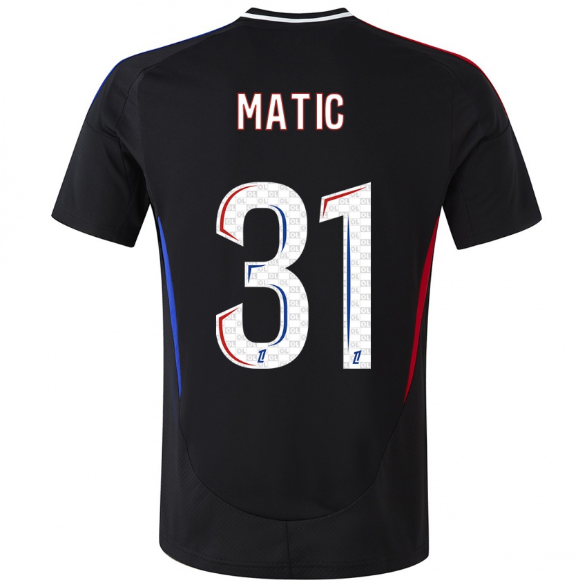 Dětské Nemanja Matic #31 Černý Daleko Hráčské Dresy 2024/25 Dres