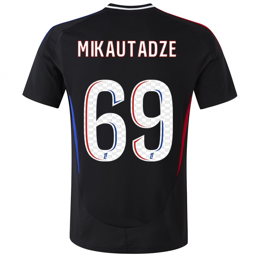 Dětské Georges Mikautadze #69 Černý Daleko Hráčské Dresy 2024/25 Dres