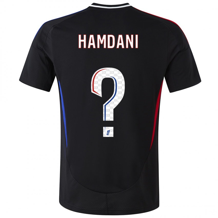 Dětské Adil Hamdani #0 Černý Daleko Hráčské Dresy 2024/25 Dres