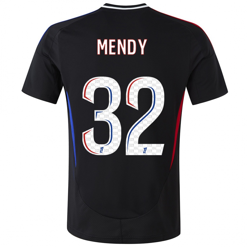 Dětské Maeline Mendy #32 Černý Daleko Hráčské Dresy 2024/25 Dres