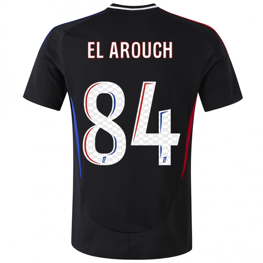 Dětské Mohamed El Arouch #84 Černý Daleko Hráčské Dresy 2024/25 Dres