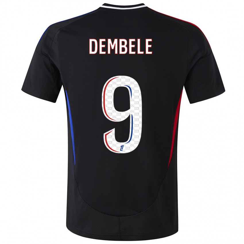 Dětské Moussa Dembele #9 Černý Daleko Hráčské Dresy 2024/25 Dres