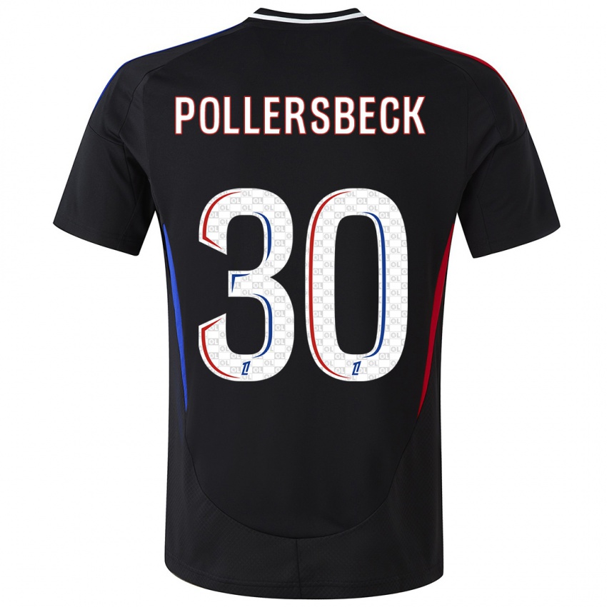 Dětské Julian Pollersbeck #30 Černý Daleko Hráčské Dresy 2024/25 Dres