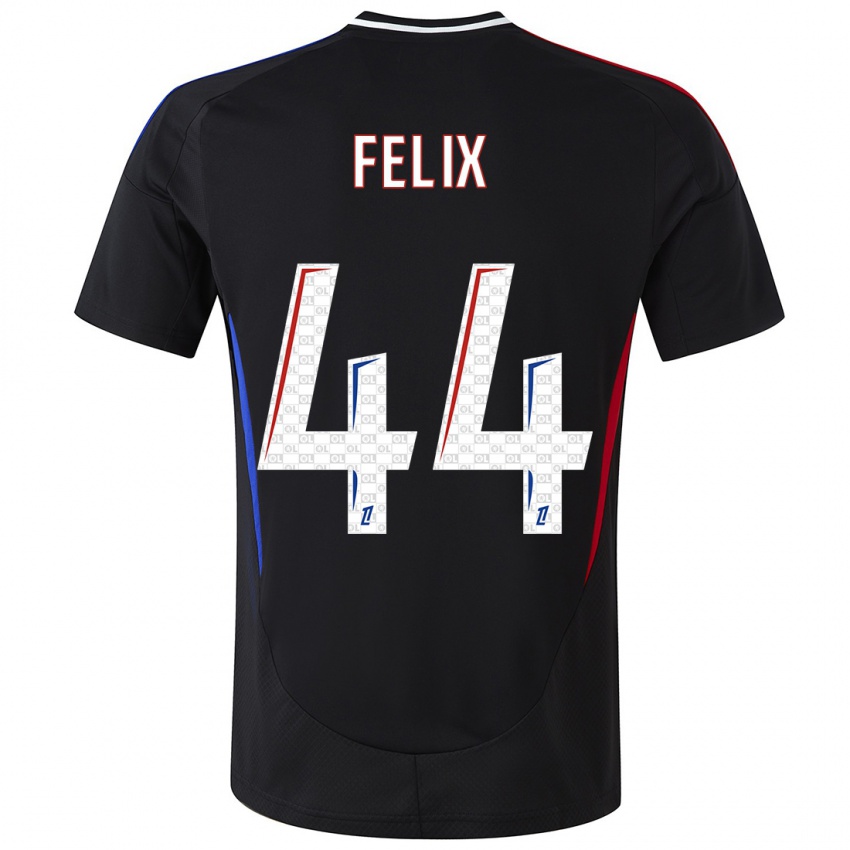 Dětské Marley Felix #44 Černý Daleko Hráčské Dresy 2024/25 Dres