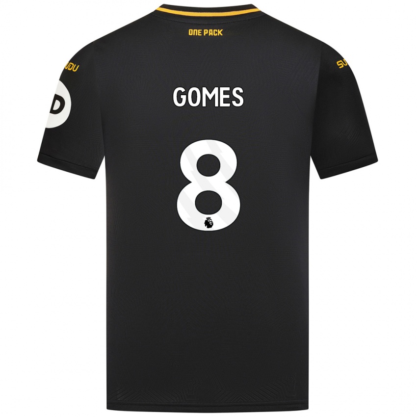 Dětské Joao Gomes #8 Černý Daleko Hráčské Dresy 2024/25 Dres