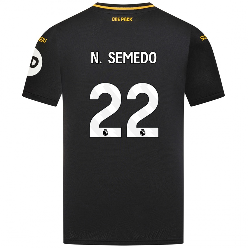 Dětské Nelson Semedo #22 Černý Daleko Hráčské Dresy 2024/25 Dres