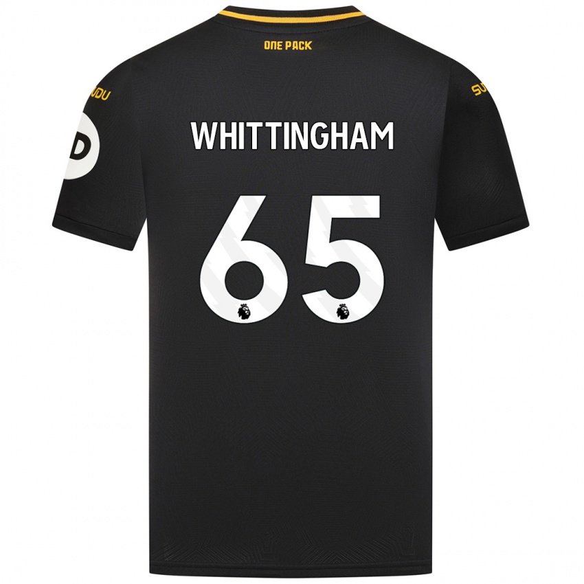 Dětské Matthew Whittingham #65 Černý Daleko Hráčské Dresy 2024/25 Dres