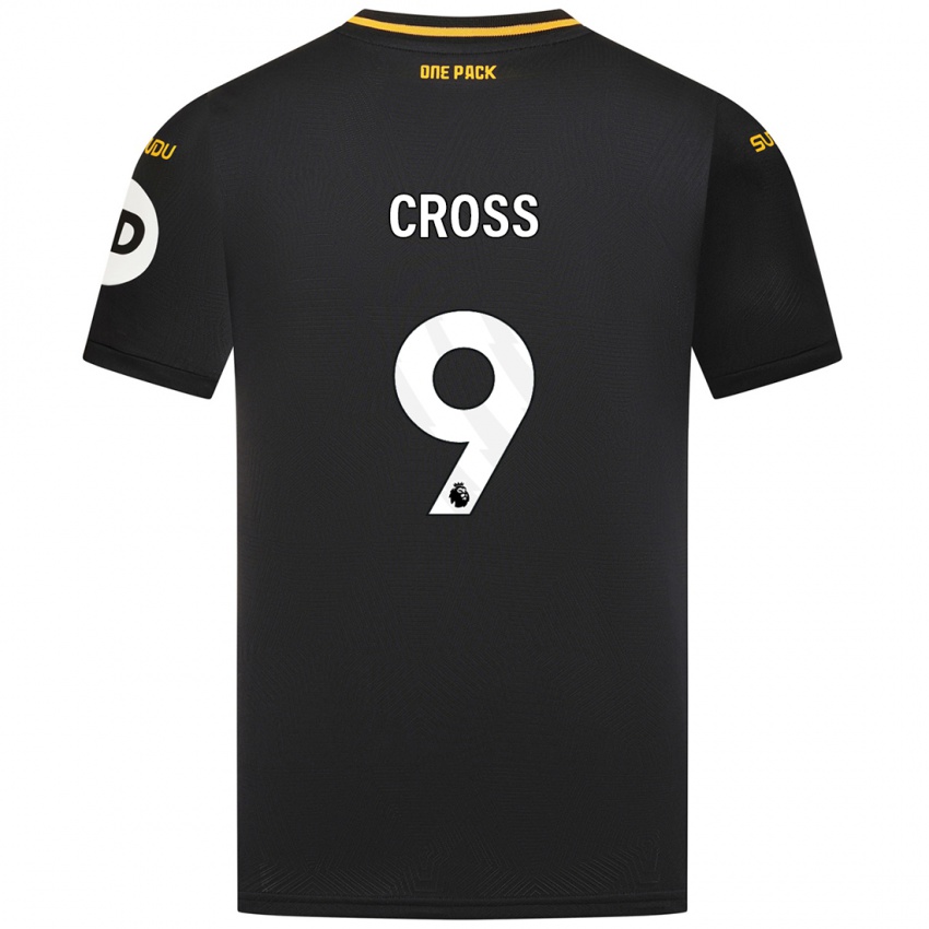 Dětské Jade Cross #9 Černý Daleko Hráčské Dresy 2024/25 Dres