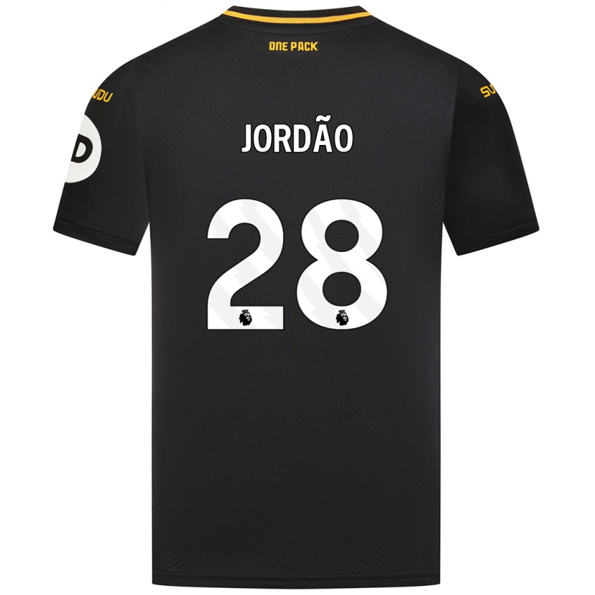 Dětské Bruno Jordao #28 Černý Daleko Hráčské Dresy 2024/25 Dres