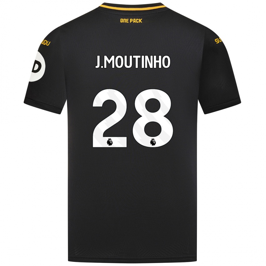 Dětské Joao Moutinho #28 Černý Daleko Hráčské Dresy 2024/25 Dres