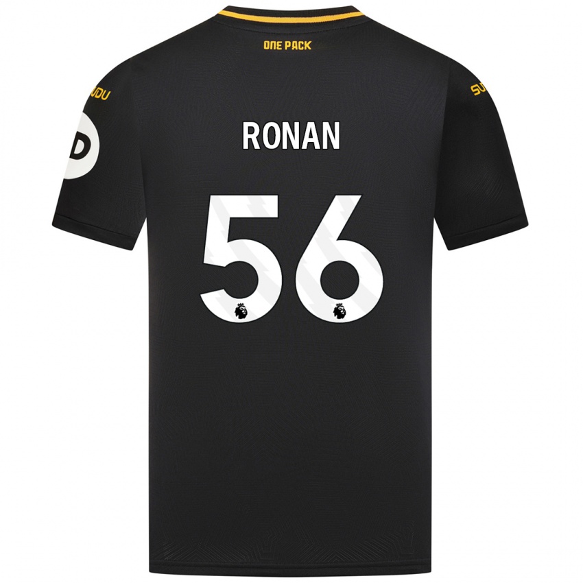 Dětské Connor Ronan #56 Černý Daleko Hráčské Dresy 2024/25 Dres