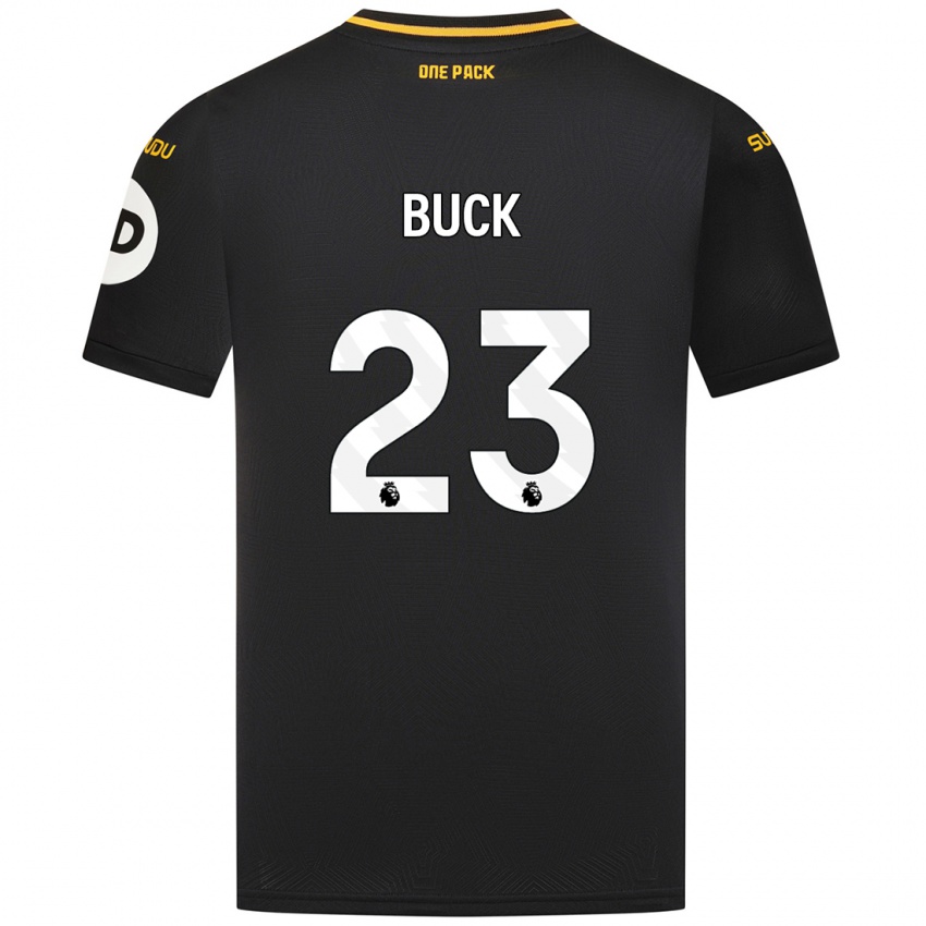 Dětské Alex Buck #23 Černý Daleko Hráčské Dresy 2024/25 Dres